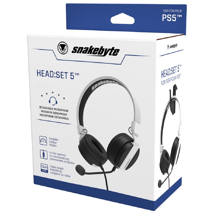 Snakebyte PS5 head set 5