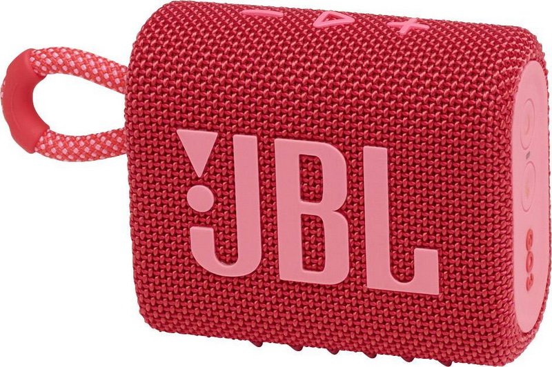 JBL GO 3 zvučnik bežični, Bluetooth, IP67, crveni