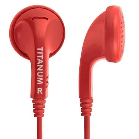 Titanum slušalice, crvene TH108R